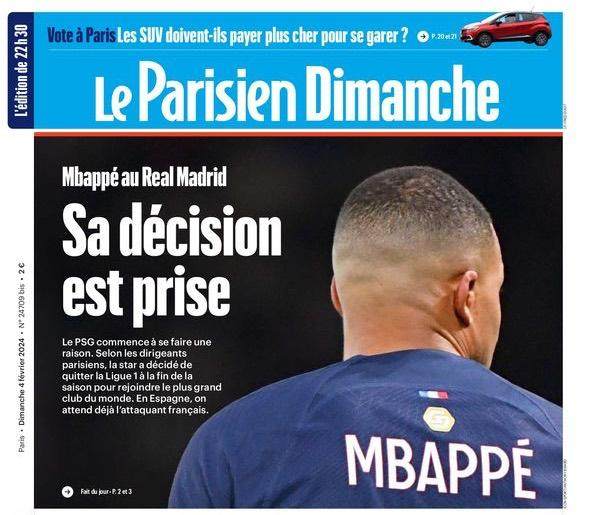 开云服务-姆巴佩下赛季加盟皇马，这次连巴黎喉舌也承认了！